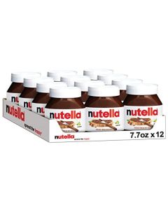 Nutella Hazelnut Spread with Cocoa for Breakfast Bulk 12 Pack 77 oz Per Jar