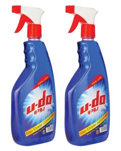 U-Do Window Cleaner, 700 Ml-Twin Pack