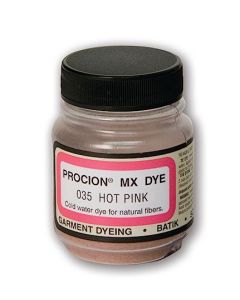 Jacquard Procion MX Tie Dye Powder Hot Pink 23 Ounce Jar for Fabric and Clothing Permanent and Washfast