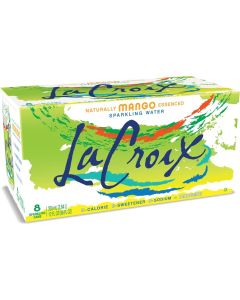 LaCroix Mango Sparkling Water - Pack of 8