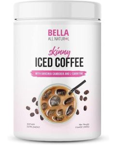 Bella All Natural Skinny Iced Coffee with Garcinia Cambogia and L-Carnitine - 500 Grams