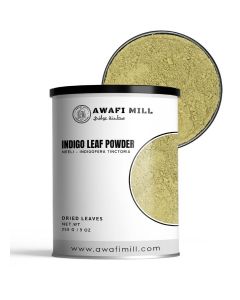 AWAFI MILL Indigo Leaf Powder 250g / Neel / Indigofera tinctoria