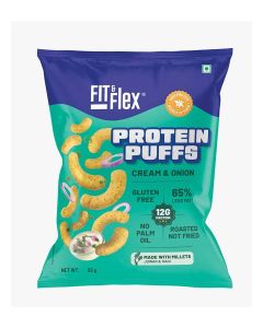 Cream & Onion Protein Puffs (12g Protein)