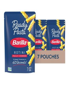Barilla Ready Pasta, Rotini, 7 oz. Pouch (pack of 7)