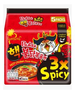 Buldak Ramen 3 Times Extreme 140gm Pack Of 5