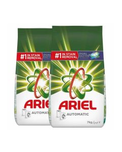 Ariel Automatic Powder Laundry Detergent, Original Scent, 2x7Kg