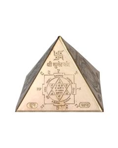 REMEDYWALA Vastu Sri Yantra Copper Pyramid Vastu Dosh Nivaran Sri Yantra Copper Pyramid Sri Yantra Kanakdhara Yantra Kuber Yantra Sri Ganesh Yantra