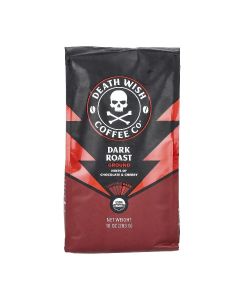 Death Wish Coffee, Ground, Dark Roast, 10 oz (283 g)