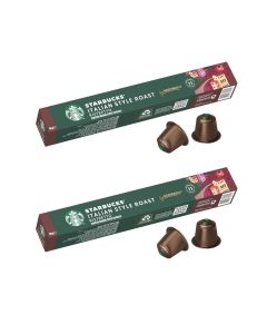 NESPRESSO Italian Style Espresso Coffee Pods (Pack of 20 Capsules)