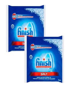 Finish Dishwasher Salt 1 Kg Pack Of 2