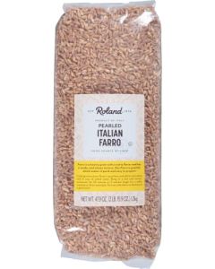 Roland Foods Pearled Italian Farro Specialty Imported Food 479 Ounce Bag Pack of 1