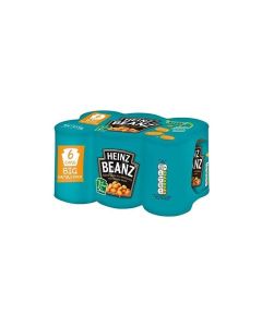 HEINZ Baked Beans in Tomato Sauce, 415g, Pack of 6