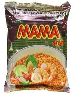 MAMA 30 2.12OZ Packages Tom Yum Flavour Instant Noodles (Shrimp Flavored)