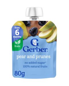 Pear And Prunes Puree Pouch