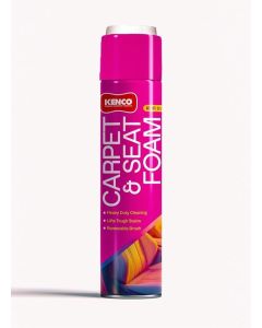 Kenco Foam Cleaner for Carpets and Seats - 300ml, Deep-Cleaning Stain Remover, Fast-Acting Foam, Lifts Tough Dirt, Grease, Mud, and Food Stains, Removable Brush for Easy Cleaning