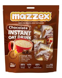 Instant OAT Drink Chocolate – 30g × 15 Sachets per Pack (450g)