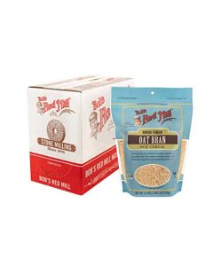 Bobs Red Mill Oat Bran 18oz Pack of 4 Non GMO Vegan Kosher
