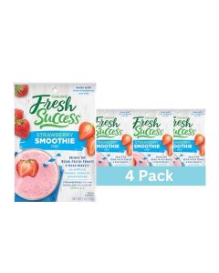 Concord Foods Strawberry Smoothie Mix Fruit Flavor with No Artificial Flavors Colors or Preservatives Ideal for Fresh Fruit Smoothies 2 oz Pouch for Healthy Smoothies Pack of 4
