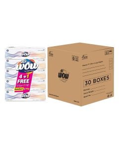 WOW Facial Comfort 130 x 2 ply Tissue - 30 boxes