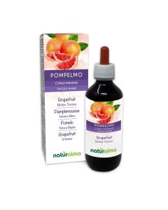 Grapefruit (Citrus paradisi) Seeds Alcohol-Free Mother Tincture Naturalma - Enriched with Vitamin C - Liquid Extract Drops 200 ml - Food Supplement - Vegan