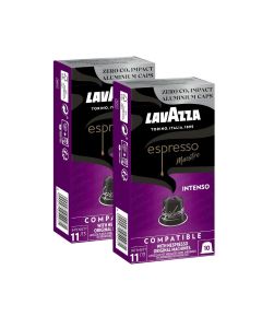 NESPRESSO Espresso Maestro Intenso, Nespresso Original Compatible Aluminum capsules, Pack of 20 capsules