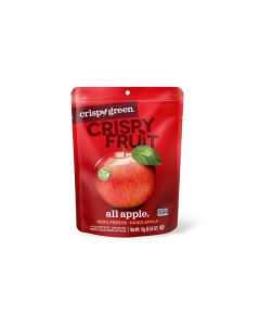 Crispy Green FreezeDried Apple Fruit Snacks 053 Oz Pack of 12 100 Pure Fruit AllNatural No Added Sugar SingleServe Bags for Healthy Snacks School Lunches