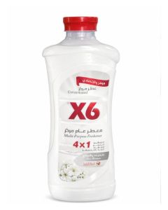 X6 Concentrated Multi-Purpose Freshener & Floor Cleaner – Dew Blossom Scent – 4-in-1 Action for Deep Cleaning, Disinfecting, and Long-Lasting Fragrance