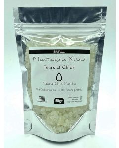Mastic of Chios Mastiha Pack - 60g (2.11 oz) Small Tears Gum - 100% Natural