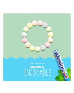 Mentos Mint Chewy Dragees- 14 pcs Roll, 38GM