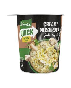Instant Creamy Mushroom Pasta