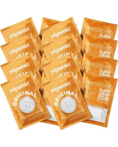 Yogourmet Yogurt Starter - 16 Pack Bulk Version for Homemade Yogurt - All Natural, Gluten Free, Kosher, Halal - 3g Sachets
