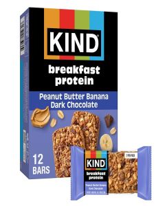 KIND Breakfast Protein, Peanut Butter Banana Dark Chocolate, 6 Count
