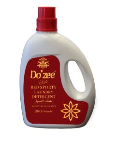 Red Sporty Liquid Laundry Detergent, Signature Fragrance, 2L