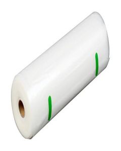 Freshworld Vacuum Sealer Rolls - Food Storage Saver Bag, travel friendly / Airtight / space saver / storage bags / packing / Embossed on one side (17cm x 500cm) (7" X 5m)