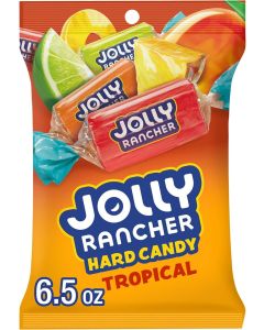 Jolly Rancher Tropical Hard Candy - Assorted Fruit Flavors, 6.5 oz (184g)