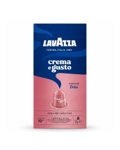 Nespresso Compatible Crema E Gusto Dolce 10 Coffee capsules 57g