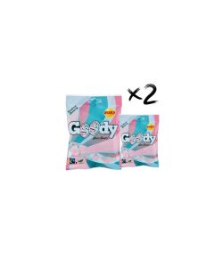 Bubs Goody Sour Ovals Raspberry Caramel 2 Pack of 90g