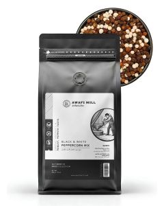 AWAFI MILL Black & White Peppercorn Mix 500g / Piper nigrum