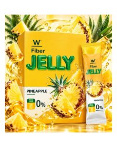 Fiber Jelly Pineapple 140g 20 Sachets / Fiber Supplement Jelly No Sugar