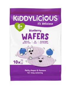 Gluten And Dairy Free Blueberry Wafer Kids Snack