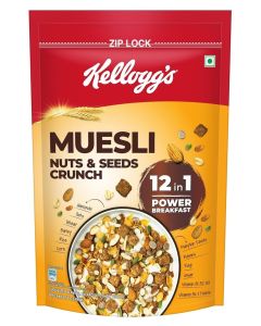 Kellogg's Muesli Nuts & Seeds Crunch, 12-in-1 Power Breakfast, 950g