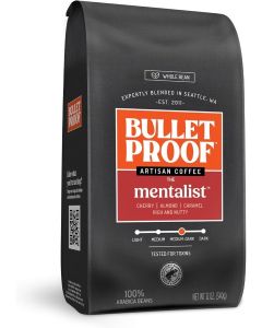 Bulletproof The Mentalist Whole Bean Coffee, Medium Dark Roast