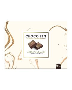 Choco Zen Pistachio Kunafa Chocolate Milk Treats 12pcs 216g