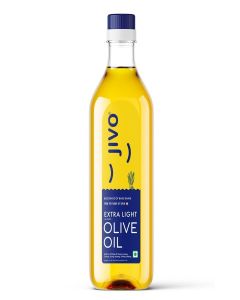 Jivo Extra Light Olive Oil 1L for Cooking, Dressings, Salads & Soups, Dips & Marinades
