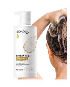Bioaqua Rice Hair Growth Shampoo - 500mL