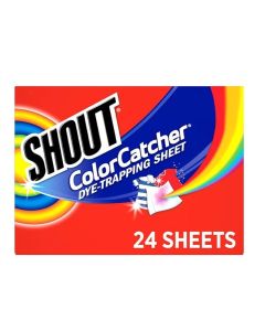 Shout Color Catcher, Dye-Trapping Sheets, 24 Sheets