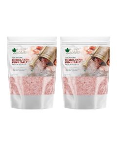Pure Himalayan Pink Salt of Pakistan for Healthy Cooking, Natural Substitute of White Salt, 500GM pack of 2