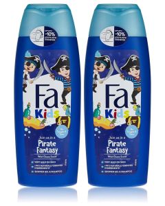 Fa Shower Gel Kids Pirate 250ml, Pack of 2