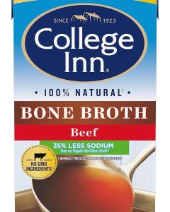 College Inn® Beef Reduced Sodium Bone Broth, 32 oz. Carton