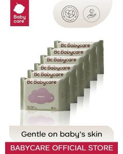 Babycare - Baby Wipes - Pack of 6 x 20 Pcs